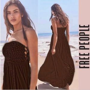 Free People Black Endless Summer Maxi Dress